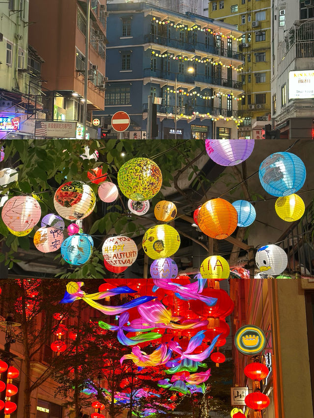 中秋漫遊灣仔區