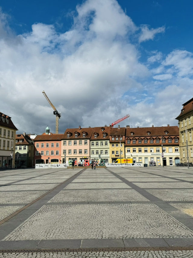 德國班貝格Maximiliansplatz和Neues Rathaus