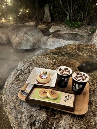 【야마구치 여행】치유의 족탕 카페♨️