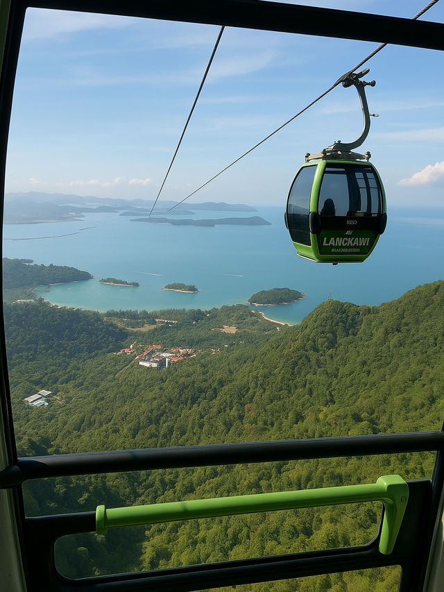 말레이시아 랑카위 꼭 가봐야할 전망 명소 스카이캡 케이블카