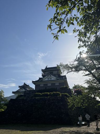 Echizen-Ono Castle, famous as the "Castle in the Sky"