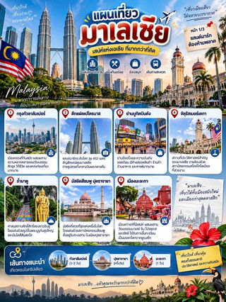 🇲🇾✨ Rencana Perjalanan 3 Hari di Malaysia: Lihat semuanya, nikmati makanan lezat, transportasi mudah, dan belanja seru!