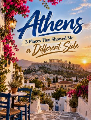 Athens: 3 Places That Showed Me a Different Side