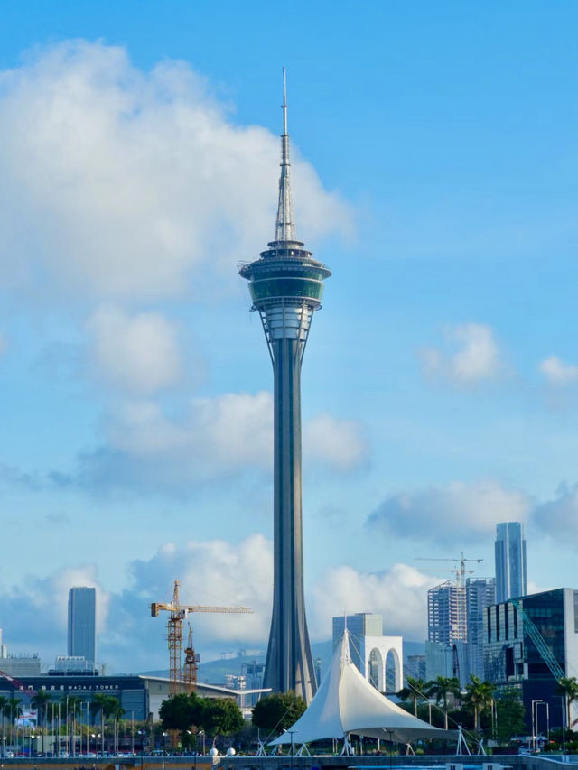 🗼澳門塔：高空俯瞰城市風光的極致體驗