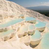 Pamukkale – Turkey’s Cotton Castle of Natural Wonders 🤍💦🇹🇷
