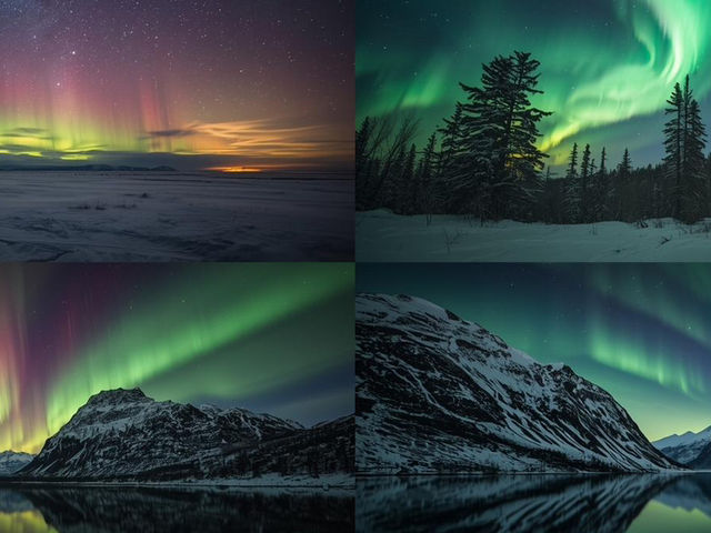 Winter’s Neon Sky Tripcom✨ Winter’s Neon Sky Tripcom✨