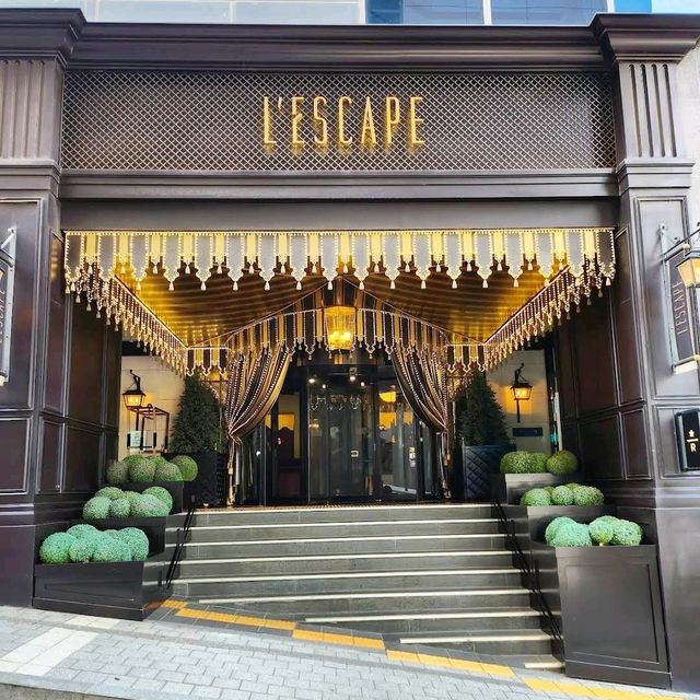💎首爾L'Escape Hotel，感覺如置身於德魯納酒店⛲️