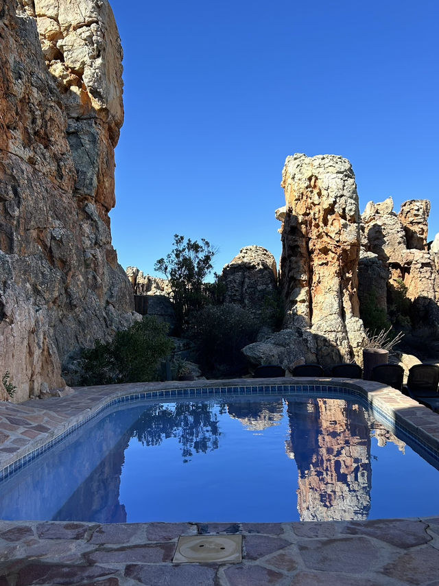 Honeymoon Place in the middle of Rock formations 