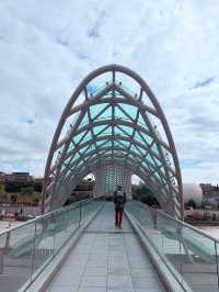 The Bridge of Peace in Tbilisi: Shimmering Harmony