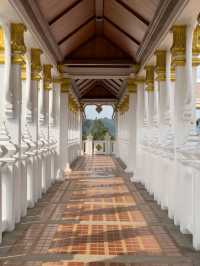 Beauty of white temple in Krabi