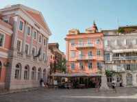 Greece's Largest Square in Corfu