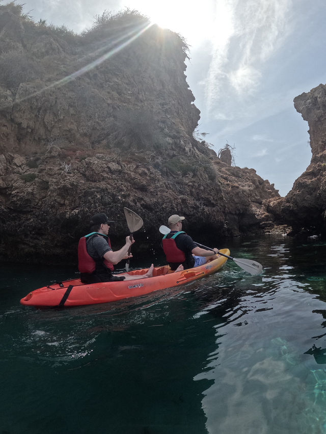 🌊☀️ A Day in Nerja: Kayak Tour & Coffee Bliss