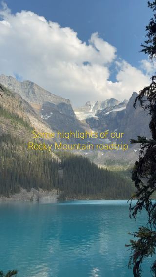 🇨🇦 Roadtrip with friends in the Canadian Rockies 📸