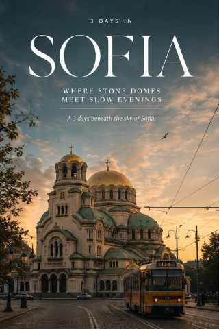 Where Stone Domes Meet Slow Evenings - A 3 Days Beneath The Sky of Sofia