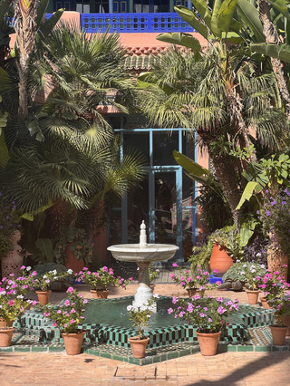 💙 The Majorelle Gardens – an oasis of color in the heart of Marrakech