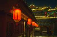 吉林這動漫感的夜景，一秒帶你穿越回古代