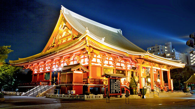打卡東京最古老的寺廟｜淺草寺
