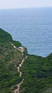 香港破邊洲，治癒系藍色海洋
