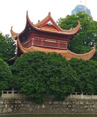 A serene journey to the ancient temple brings peace to the soul