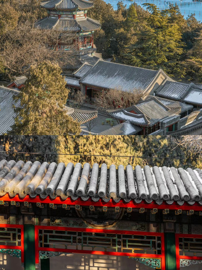 4260 外国切手 中国 2008年 風景名所 頤和園 凹版6種完 コレクション
