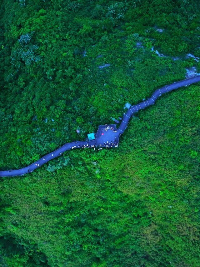 去不了江西武功山，就去江蘇的小武功山吧