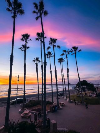 Chasing the sunset in California is truly a beautiful 