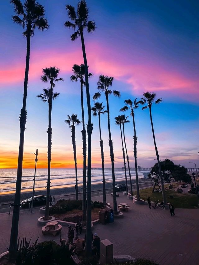 Chasing the sunset in California is truly a beautiful 
