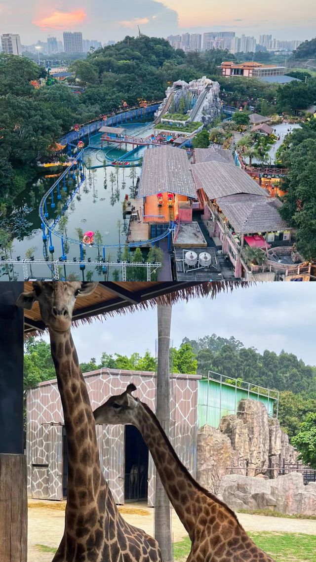 隱形山莊那精彩的美景。
