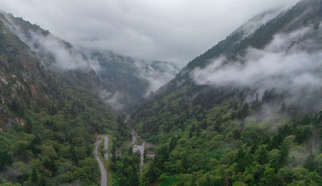 汶川新晉熱門徒步路線，阿爾溝的風景確實不錯。