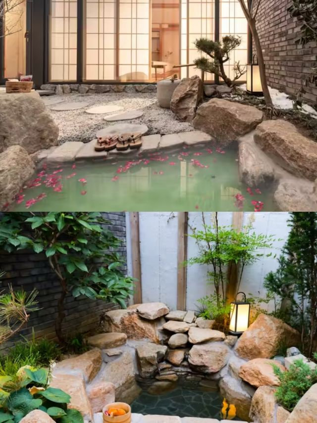 山野私湯|一瓢客棧全新升級秋風起，。