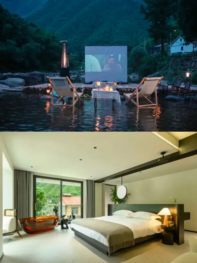 安吉山中，溪畔奢宿 | 溪邊上·SONDER 美宿探店 。