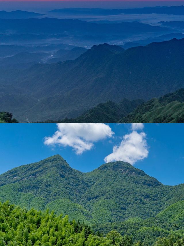 來爬武功山啦。