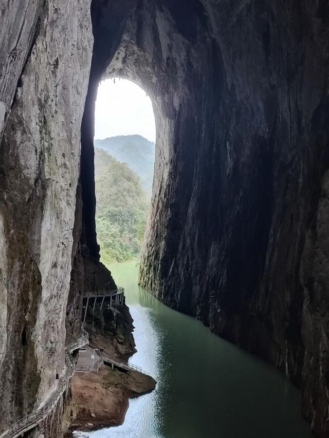貴州紫雲縣格凸河，嘆為觀止的大自然鬼斧神工！