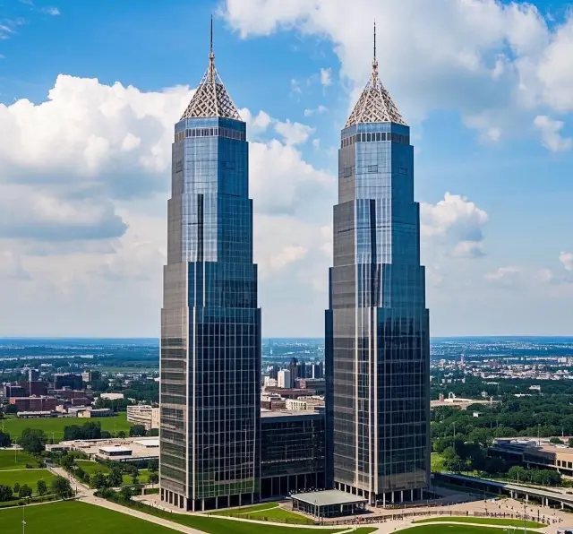 American Twin Towers: A Modern Urban Landmark