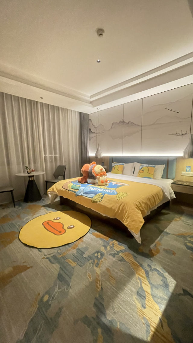 帶仔女必住，小黃鴨親子房太讚了