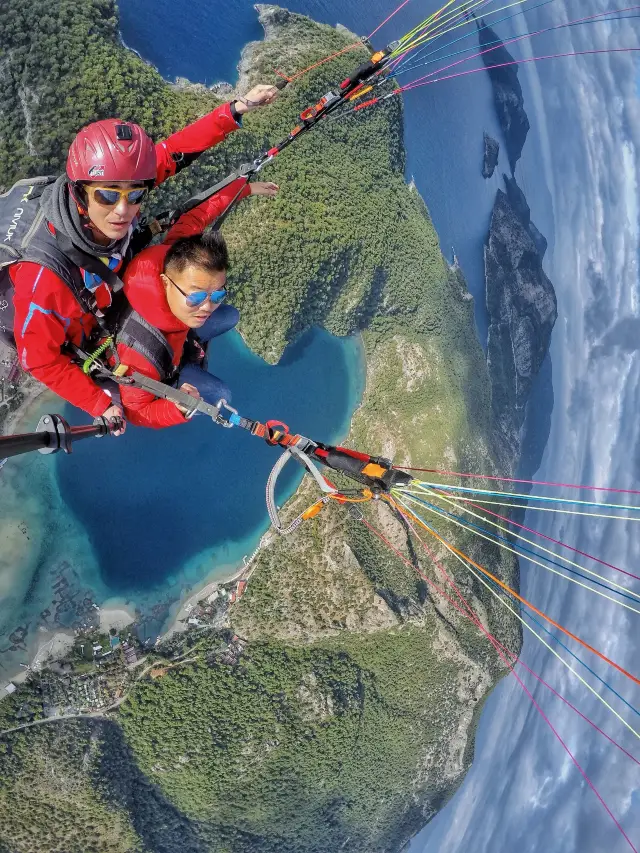 土耳其滑翔傘體驗,做一隻快樂的小鳥