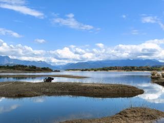 Asia's largest earth dam - Daguangba Scenic Area