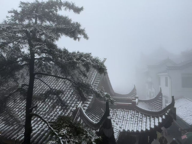 九華山雪景遊覽攻略