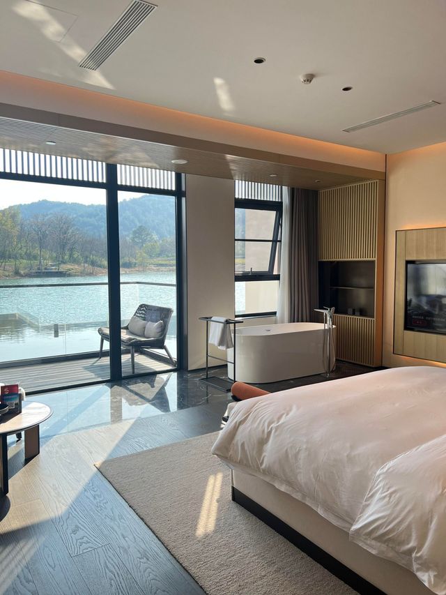 溧陽天目湖酒店，湖景房已經next level了