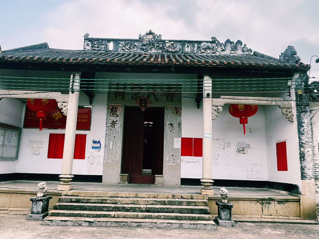 廣東省佛山市一個文物古蹟宗祠：曹氏宗祠，適合觀光旅遊、度假休閒等！