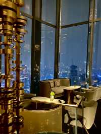 Enjoying night view of Shenzhen 