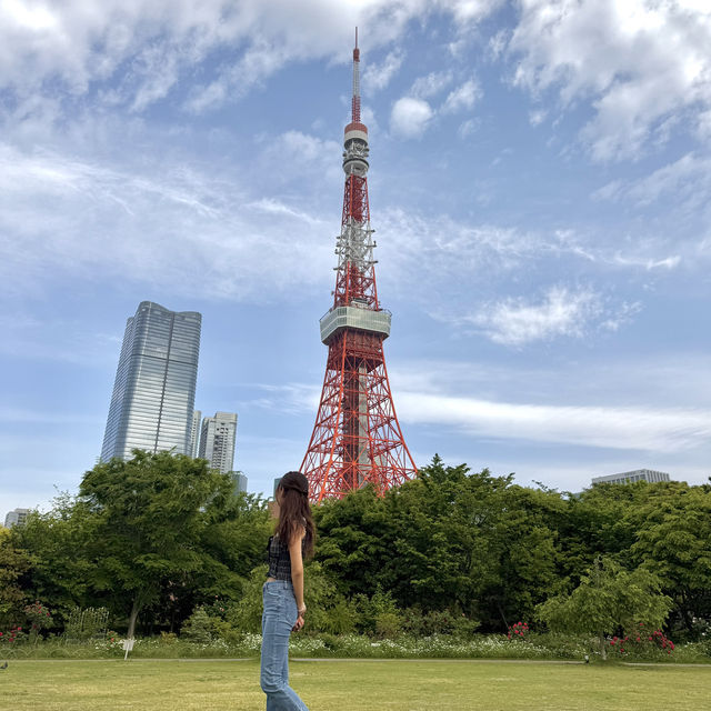 도쿄타워 숨겨진 사진스팟들 알려드릴게요🗼