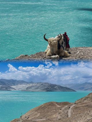 The Sapphire of the Pamir Plateau—Baisha Lake
