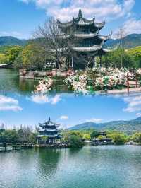 台州隱藏版園林！烏篷船入畫太治癒