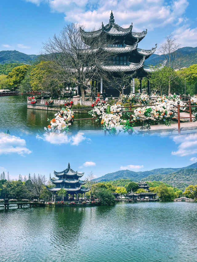 台州隱藏版園林！烏篷船入畫太治癒