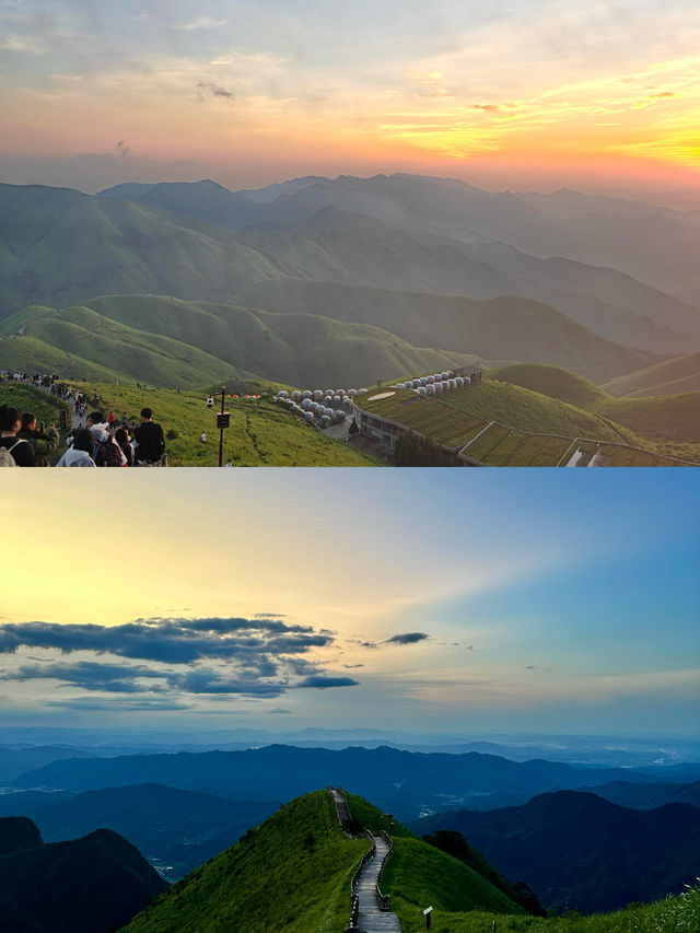江西呢座神山藏唔住啦！武功山雲海靚到窒息，洗版預定！
