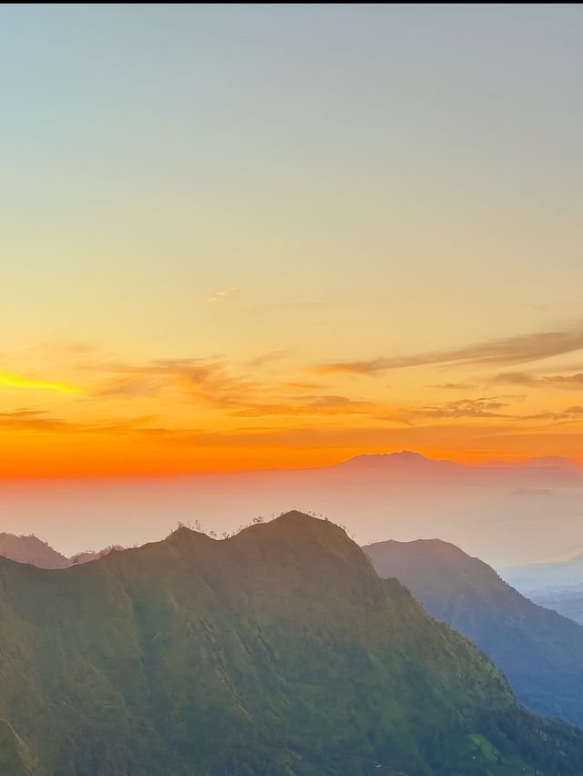 絕美嘅印尼火山