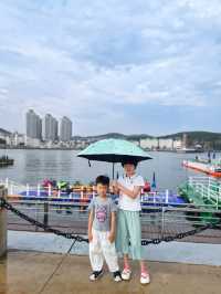 從老虎灘海洋公園去跨海大橋,大連這趟景不錯