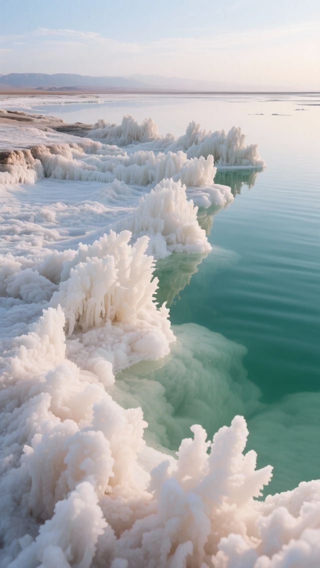 察爾汗鹽湖丨天地奇觀：萬丈鹽橋、翡翠湖、鹽花奇觀、天空之鏡…