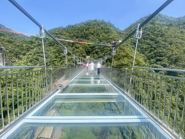 🐉穿越古龍峽✨ 雲天玻霸凌空漫步玻璃棧道 